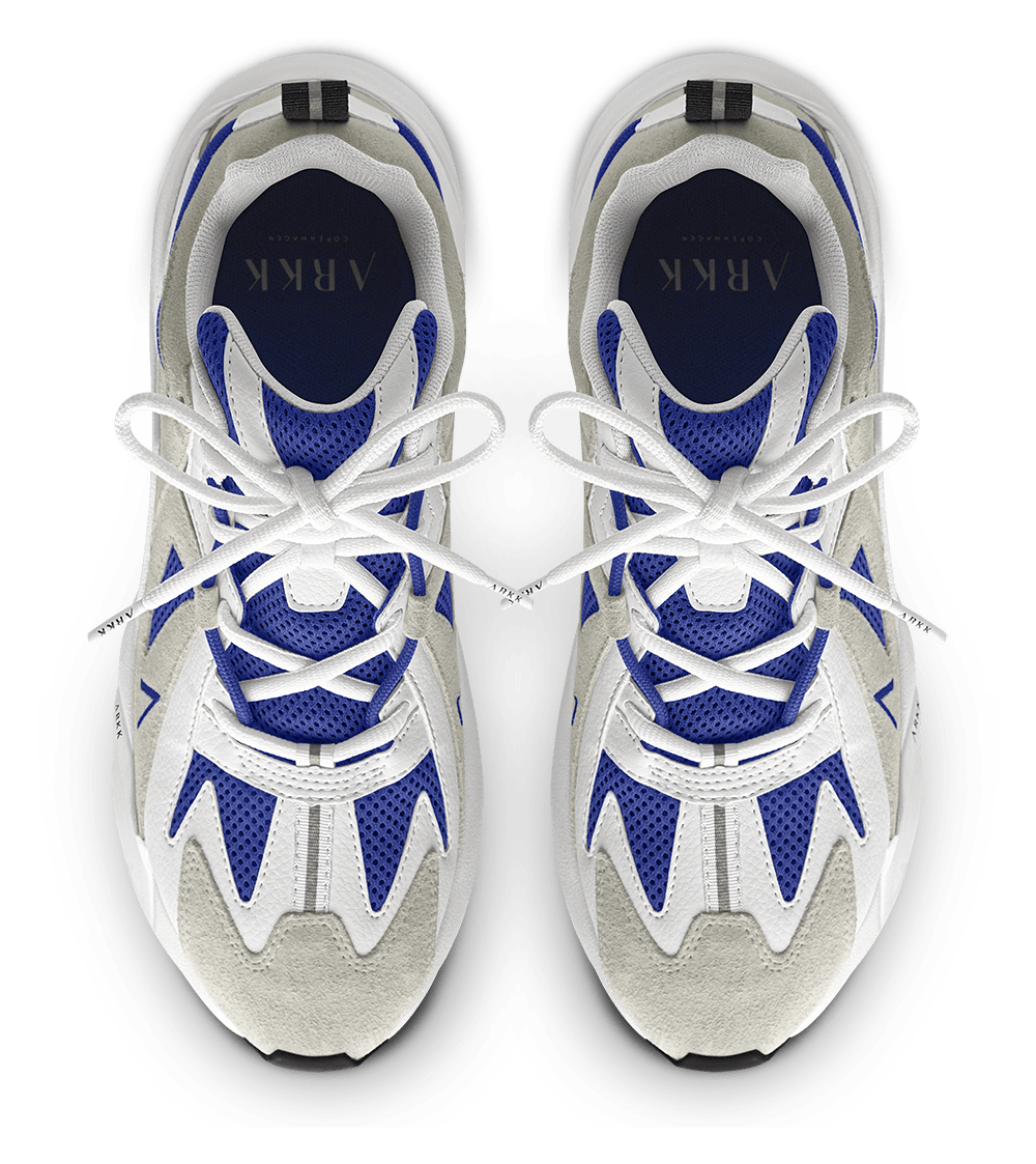 ARKK Collection Tuzon Suede W13 | White Dazzling Blue | Women Tuzon